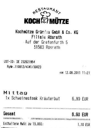 umrc Hffner Kochmtze Restaurant